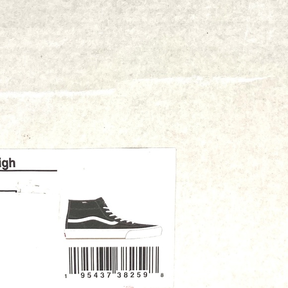 VANS Crockett High Top Black Men’s Suede Canvas Skate Sneakers Size VN0A5JIGY28 - Picture 8 of 9